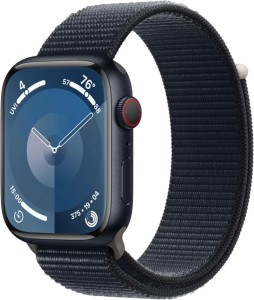 Часы Apple Watch Series 9 45mm Aluminum Midnight Sport Loop MR9C3