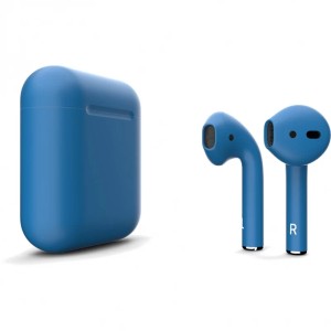 Наушники Apple AirPods 2 Color (без беспроводной зарядки чехла) Синий матовый