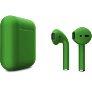 Наушники Apple AirPods 2 Color (без беспроводной зарядки чехла) Темно-зеленый матовый