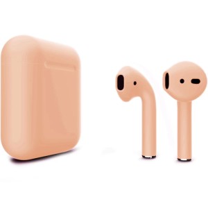 Наушники Apple AirPods 2 Color (без беспроводной зарядки чехла) Персиковый матовый