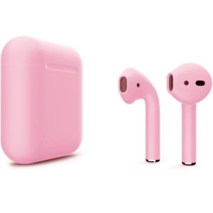 Наушники Apple AirPods 2 Color (без беспроводной зарядки чехла) Светло-розовый матовый