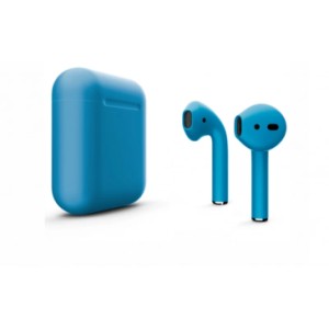 Наушники Apple AirPods 2 Color (без беспроводной зарядки чехла) Голубой матовый