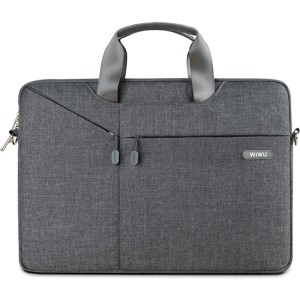 Сумка WiWu City Commuter Bag для ноутбуков 13.3" серая (GM4229MB13)