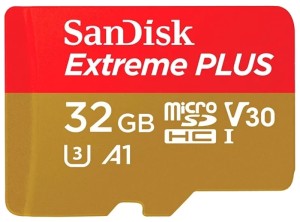 Карта памяти SanDisk Extreme Pro microSDHC Class 10 UHS Class 3 V30 A1 100MB/s + SD adapter