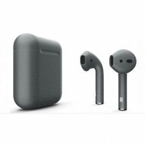 Наушники Apple AirPods 2 Color (без беспроводной зарядки чехла) Space Gray матовый