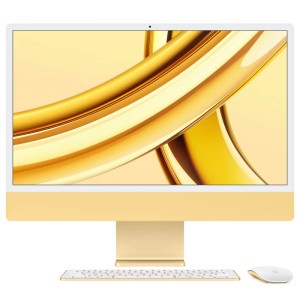 Моноблок Apple iMac 24 4.5K 2023 Yellow (Z19W000BL) M3/16GB/512GB SSD/Apple graphics 10-core/Wi-Fi/BT/MacOS/русская раскладка