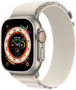 Умные часы Apple Watch Ultra 49 мм Titanium Case Cellular, титановый/звездный Alpine Loop