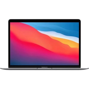 Ноутбук Apple MacBook Air A2337 M1 8 core 8Gb SSD256Gb/7 core GPU 13.3" IPS (2560x1600) Mac OS grey space WiFi BT Cam (MGN63CH/A)