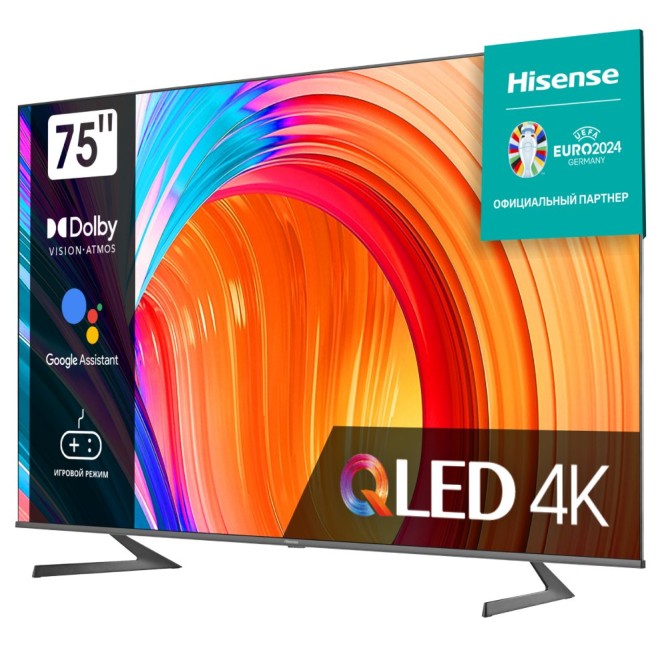 Телевизор Hisense 75" 4K UHD 75A7GQ