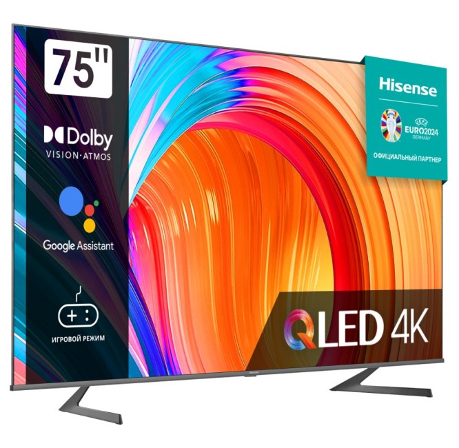 Телевизор Hisense 75" 4K UHD 75A7GQ