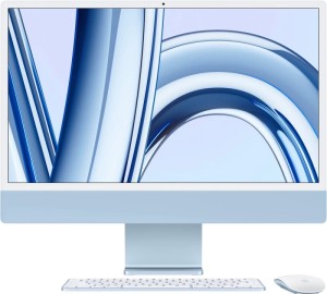 Apple iMac 24" M3 (8C CPU, 10C GPU), 16 ГБ, 1 ТБ SSD, голубой (Z19L00033)