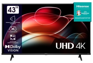 Телевизор Hisense 43" 4K UHD 43A6K