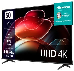 Телевизор Hisense 50" 4K UHD 50A6K