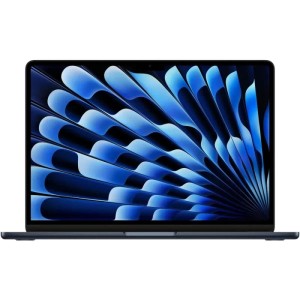 Ноутбук Apple MacBook Air A3113, 13.6" (2560x1664) RETINA/Apple M3 (8 CPU, 10 GPU)/16 ГБ DDR5/256 ГБ SSD/macOS, Полночный (Z1BC0022U)