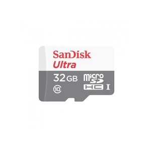 Карта памяти Sandisk Ultra 32GB MicroSDHC Class 10/UHS-I/80Мб/с SDSQUNS-032G-GN6TA