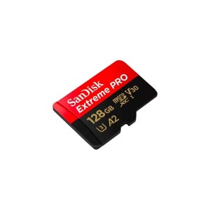 Карта памяти Sandisk Extreme Pro 128GB MicroSDXC Class 10/UHS-I/U3/V30/A2/170 Мб/с SDSQXCY-128G-GN6MA