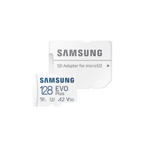 Карта памяти Samsung EVO Plus 128GB MicroSDXC Class 10/UHS-I/U3/130Мб/с MB-MC128KA