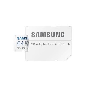 Карта памяти Samsung EVO Plus 64GB MicroSDXC Class 10/UHS-I/U3/130Мб/с MB-MC64KA