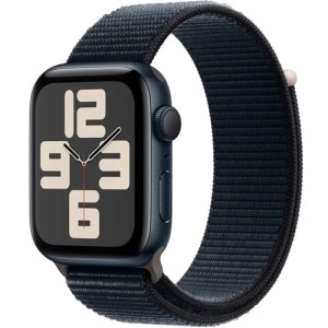 Смарт-часы Apple Watch SE (2023) 44mm Midnight Aluminium Case with Midnight Sport Loop (MREA3)