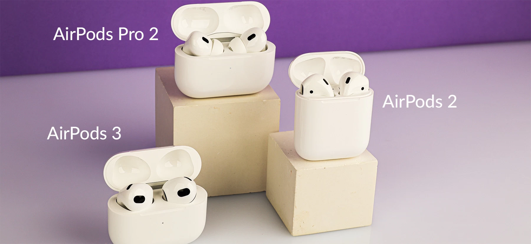 AirPods 2, AirPods 3 и AirPods Pro 2: какие выбрать?