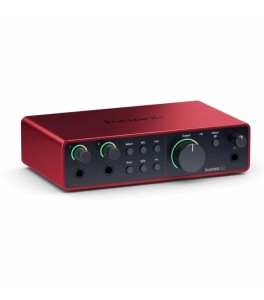 Звуковая карта Focusrite Scarlett 2i2 4th Gen