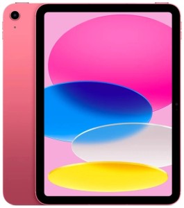 10.9" Планшет Apple iPad 10.9 2022, 256 ГБ, Wi-Fi + Cellular, iPadOS, розовый