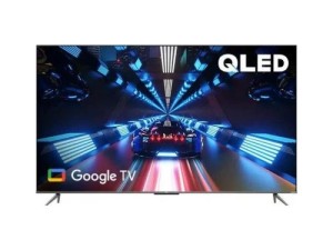 50" Телевизор TCL 50C647 2023 QLED, HDR, черный