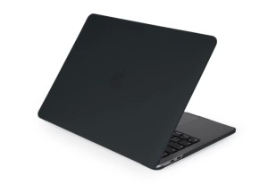 Чехол накладка Gurdini на MacBook Pro 13 (Черный)