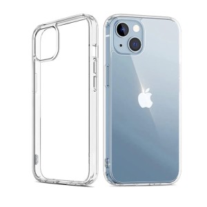Чехол прозрачный силиконовый для iPhone 15 Plus (Прозрачный)