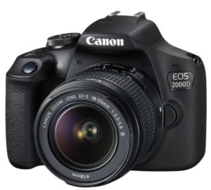 Фотоаппарат Canon EOS 2000D Kit EF-S 18-55mm f/3.5-5.6 III (Черный)