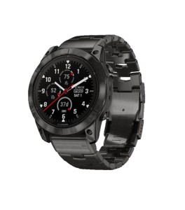 Умные часы Garmin Fenix 7X Pro Sapphire Solar, Titanium Carbon Gray / Titanium Band (010-02778-30)