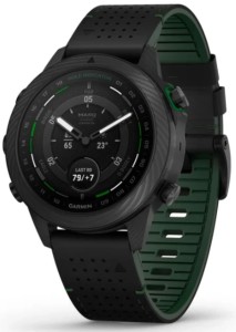 Умные часы GARMIN MARQ GOLFER (GEN 2) Carbon Edition, зеленый