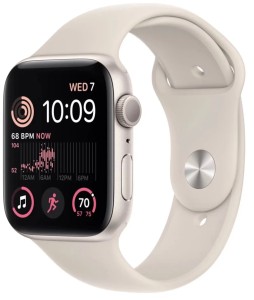 Умные часы Apple Watch SE Gen 2 44мм (2022) (44mm, Сияющая звезда M/L, M/L, Уценка)