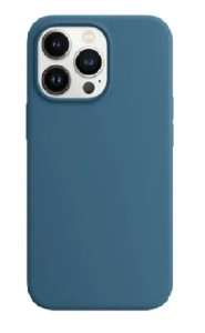 Чехол силиконовый K-DOO MAG ICOAT для iPhone 15 Pro (Синий)