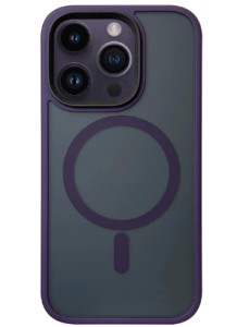 Чехол Hybrid MagSafe для iPhone 14 Pro Max (Фиолетовый)