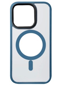 Чехол Hybrid MagSafe для iPhone 14 Pro (Голубой)