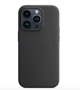 Чехол силиконовый MagSafe для iPhone 14 pro max (Черный)
