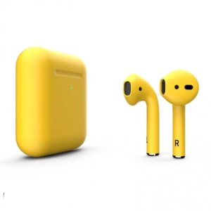 Наушники Apple AirPods 2 Color (MV7N2) Yellow Matte