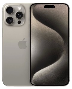 Смартфон Apple iPhone 15 Pro Max 1Tb Natural Titanium (Натуральный титан) nanoSIM+eSIM