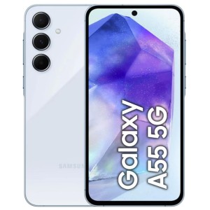 Смартфон Samsung Galaxy A55 5G 8/128 ГБ, Dual: nano SIM + eSIM, iceblue