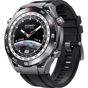 Смарт-часы Huawei Watch Ultimate 48mm Black/HNBR Strap (55020AGP)