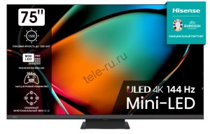 Телевизор Hisense 75U8KQ (Производитель: Китай)