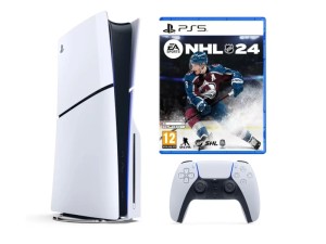 Игровая приставка Sony PlayStation 5 Slim 1ТБ SSD (c дисководом) + игра NHL 24