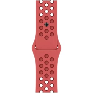 Ремешок для Apple Watch 45mm Regular Nike Sport Band Bright Crimson/Gym Red (MPHA3)