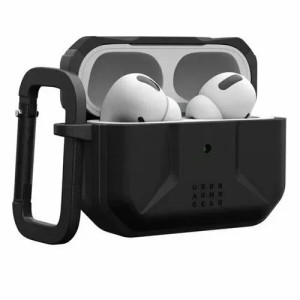 Чехол + карабин UAG Civilian Case Black для Apple AirPods Pro/Pro 2 черный 104124114040