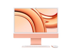 Apple iMac 24" Retina 4,5K, M3 (8C CPU, 10C GPU, 2023), 8 ГБ, 512 ГБ SSD, оранжевый US-ENG KB (Z19R001HY)