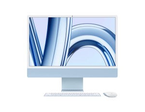 Apple iMac 24" Retina 4,5K, M3 (8C CPU, 10C GPU, 2023), 8 ГБ, 512 ГБ SSD, синий US-ENG KB (Z19K0029W)