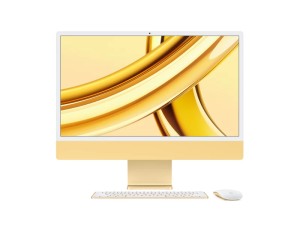 Apple iMac 24" Retina 4,5K, M3 (8C CPU, 10C GPU, 2023), 16 ГБ, 1 ТБ SSD, желтый (Z19F001NW)