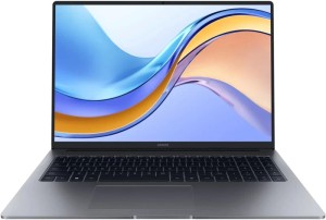 Ноутбук Honor MagicBook X16 2024 BRN-F5851C 5301AHHP, 16", 2024, IPS, Intel Core i5 12450H 2ГГц, 8-ядерный, 8ГБ LPDDR4x, 512ГБ SSD, Intel UHD Graphics, без операционной системы, серый