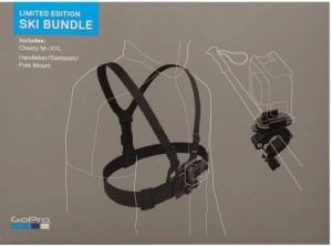 Крепление на грудь и лыжную палку GoPro Ski Bundle (ABSKI-001)